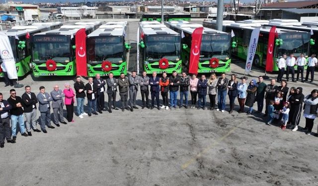 Büyükşehir ulaşım filosu 23 yeni otobüs ile 291’e çıktı