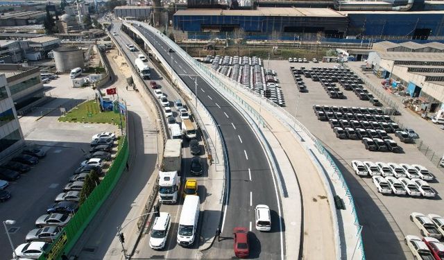 Darıca Osmangazi ilave köprüsü trafiğe açıldı