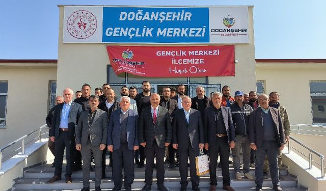 Doğanşehir'de toplu açılış töreni