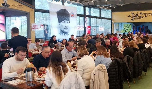 Genel Sağlık İş Edirne Şubesi’in kahvaltısına büyük ilgi