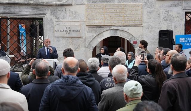 Hacı Selim Ağa Kütüphanesi yeniden hizmette