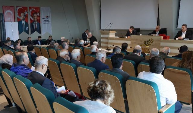 Hatay Büyükşehir'de seçim öncesi son kararlar alındı