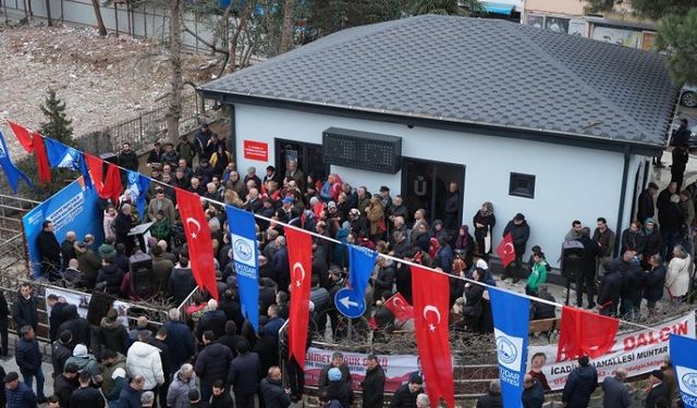 İstanbul Üsküdar'a muhtarlık ve kulüp binası kazandırıldı