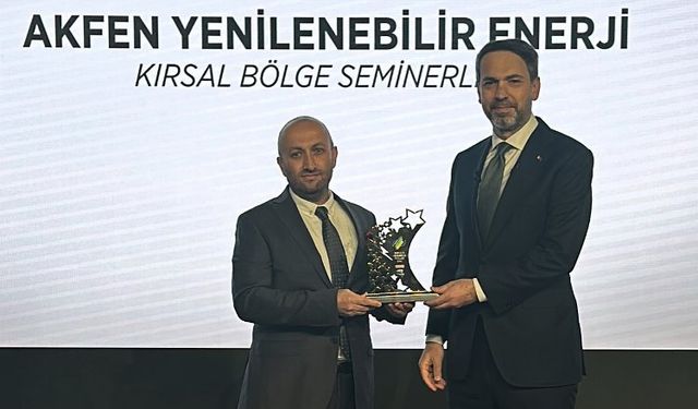 Kırsal bölge seminerleri ödül getirdi