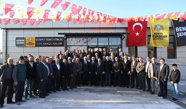 Konya'da iki yatırım daha aynı gün açıldı