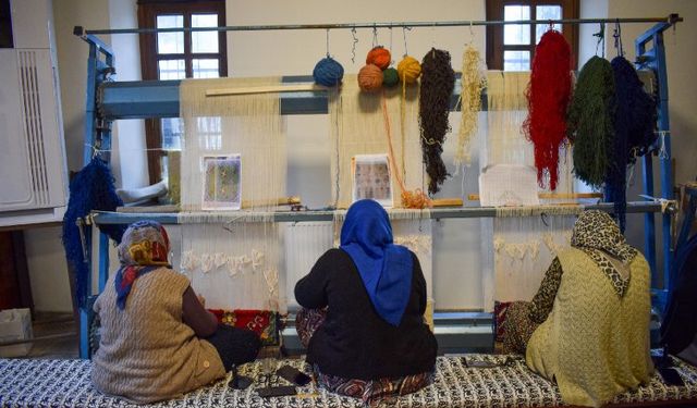 Malatya'da ilmek ilmek emek dokuyorlar