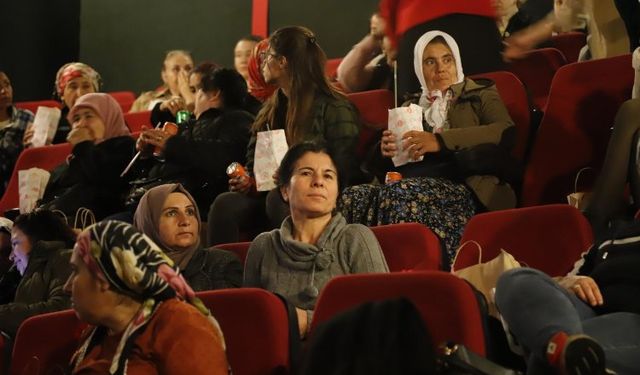 Muğlalı kadınların sinema keyfi