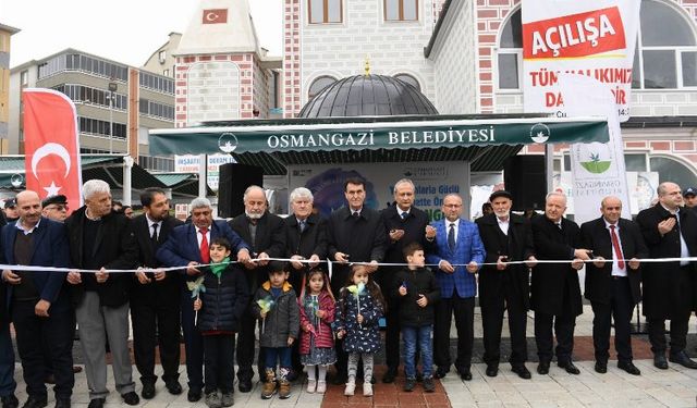 Osmangazi’den bir camiye daha hizmet