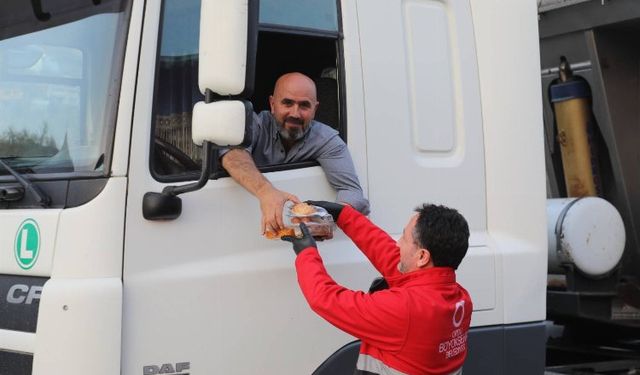 Tır şoförleri iftar saatini Ordu’ya göre ayarlıyor