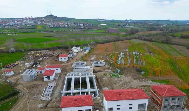 18 bin vatandaşa hizmet verecek tesisin yüzde 70’lik kısmı tamamlandı