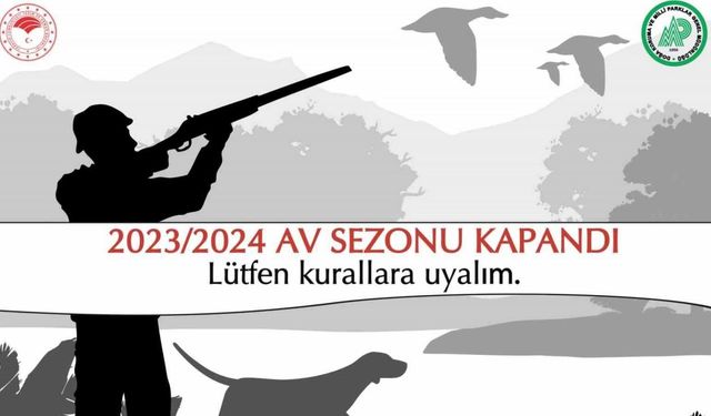 2023-2024 av sezonu kapandı