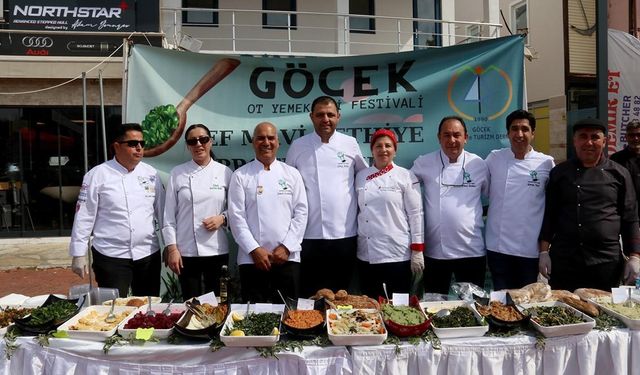 6.Göcek ot yemekleri festivaline ilgi yoğun oldu