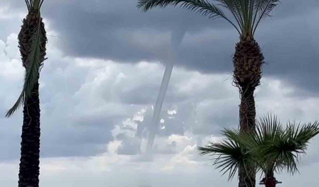 Alanya’da bir hortum daha görüldü