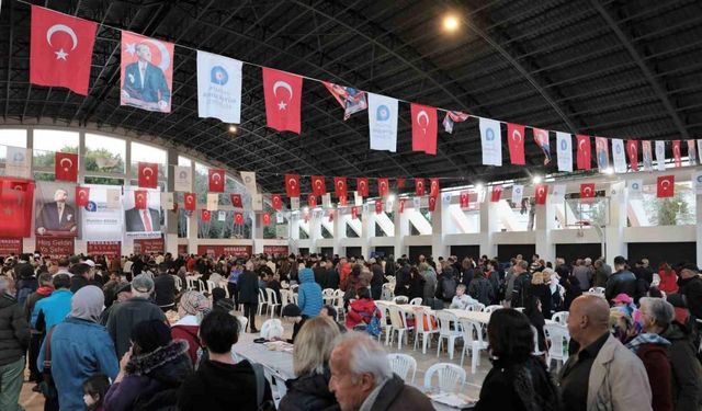 Antalya Büyükşehir Belediyesi’nden iftar sofrası