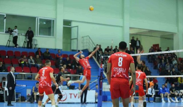 AXA Sigorta Efeler Ligi: Develi Belediyespor: 3- Cizre Belediyespor: 1