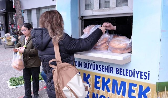 Aydın Büyükşehir Belediyesi’nden 7,5 liraya Ramazan pidesi