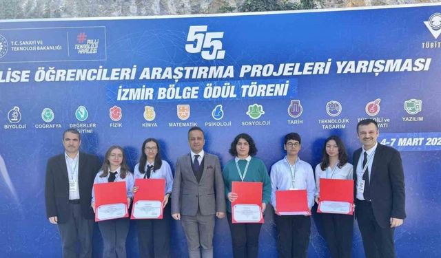 Aydın Sosyal Bilimler Lisesi, 2 projede bölge 3.’sü oldu