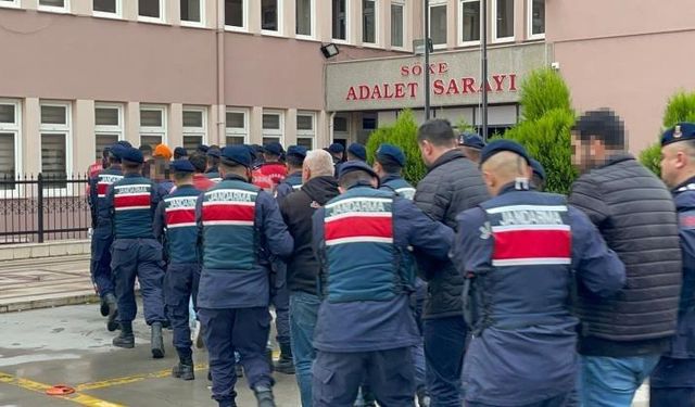 Aydın’da “Mahzen-5” operasyonunda 6 tutuklama