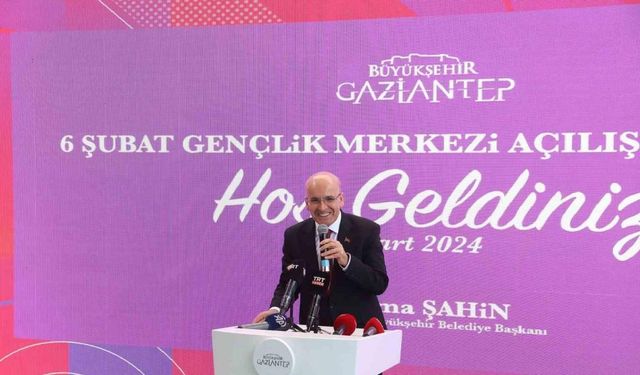 Bakan Şimşek’in katılımıyla 6 Şubat Gençlik Merkezi hizmete açıldı