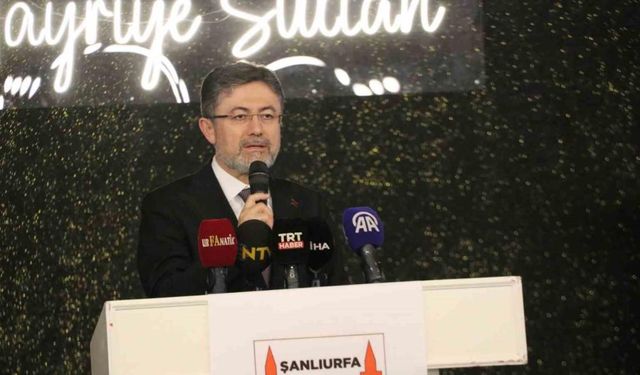 Bakan Yumaklı Şanlıurfa’da iftar programına katıldı