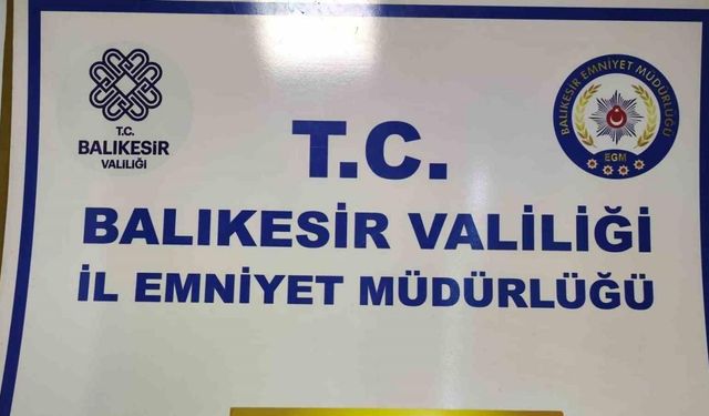 Balıkesir’de polisten geniş kapsamlı denetim