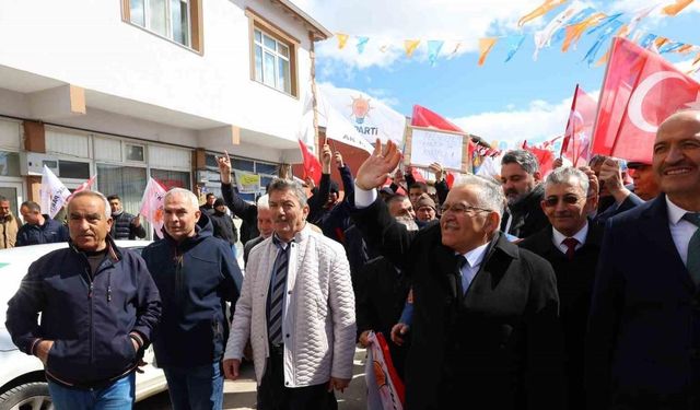 Başkan Büyükkılıç, Felahiye’ye verdiği kombi sözünü tuttu