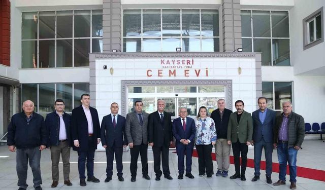 Başkan Büyükkılıç, Hacı Bektaş-ı Veli Cem Evi’ni ziyaret etti