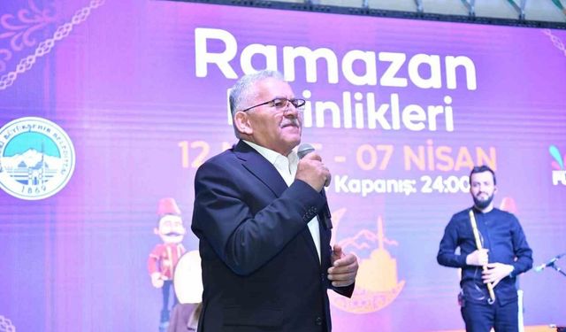 Başkan Büyükkılıç Ramazan Etkinlikleri’ne katıldı