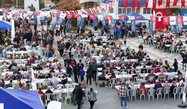 Başkan Çerçioğlu, Çeştepe’de vatandaşlarla iftarda buluştu