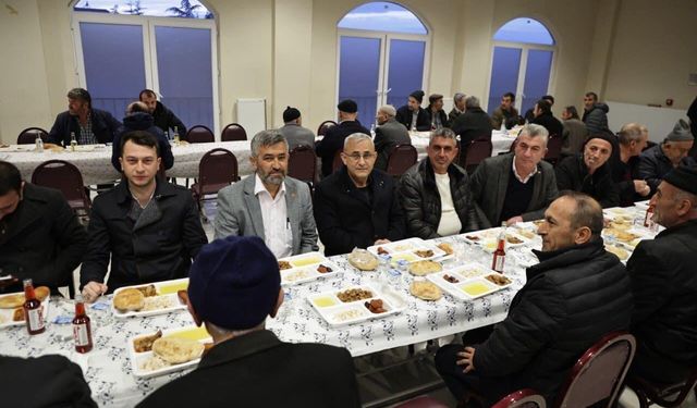 Başkan Işık iftar sofralarında hemşehrileriyle buluştu