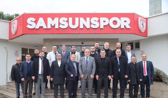 Başkan Sandıkçı: "Samsunspor’a her zaman tam destek"