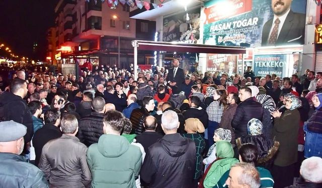 Başkan Togar: “Bu ilçenin insanlarıyla gönül bağımız var”