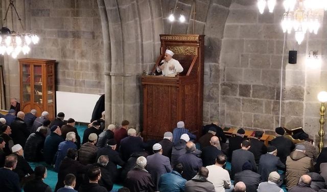 Başkanlık Vaizi Sinan Polat, Ramazan irşat faaliyetlerine katıldı