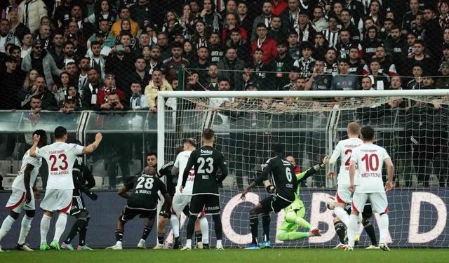 Beşiktaş’ın 5 maçlık gol yememe serisi sona erdi