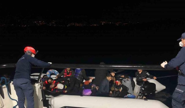 Bodrum’da 31 düzensiz göçmen yakalandı