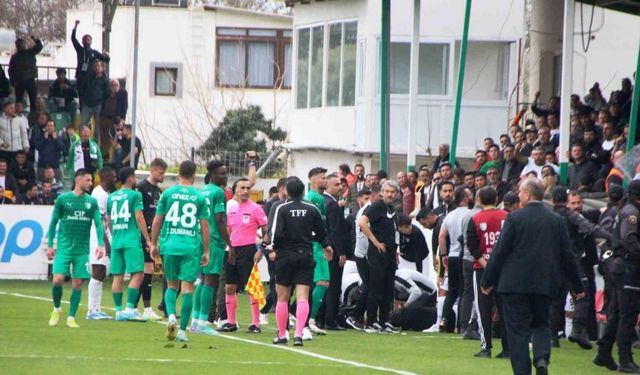 Bodrum’da gergin maç