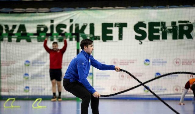 Büyükşehir, Beşiktaş müsabakasına sıkı çalışıyor