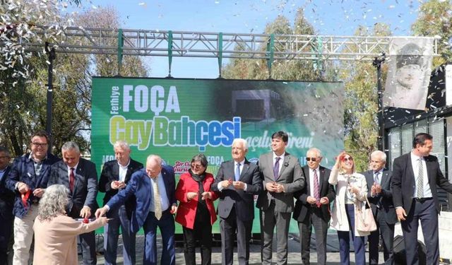 Büyükşehir Fethiye’de Foça Çay Bahçesi’ni açtı