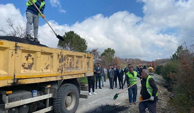 Çanakkale İl Özel İdaresi asfalt sezonu açılışı yapıldı