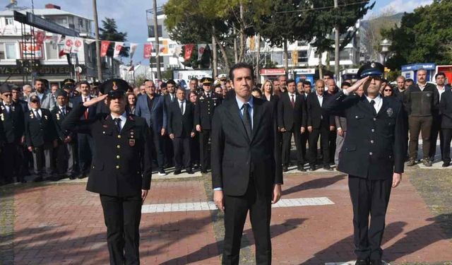 Çanakkale Zaferinin yıl dönümü Bozyazı’da törenle kutlandı