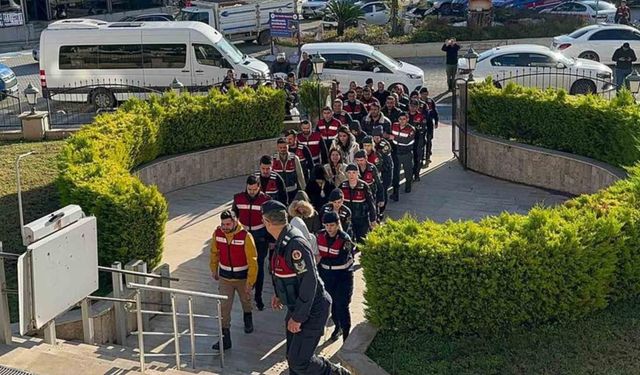 ‘Çetibeli’ arazi suç örgütü çökertildi