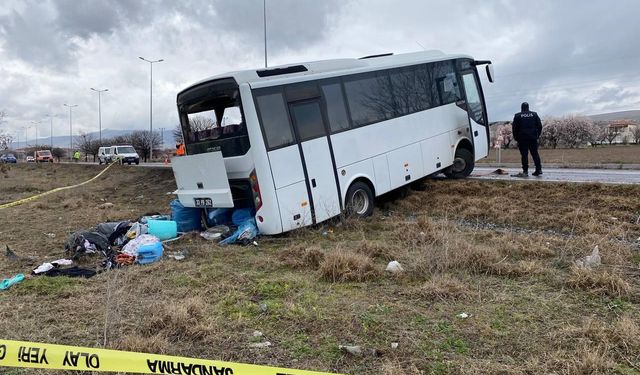 Cezaevi nakil aracı devrildi: 1’i ağır 11 yaralı