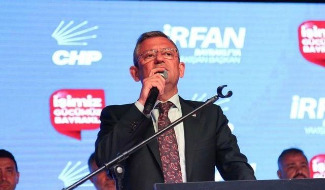 CHP Genel Başkanı Özel: “İsrail, devlet terörü yapıyor”