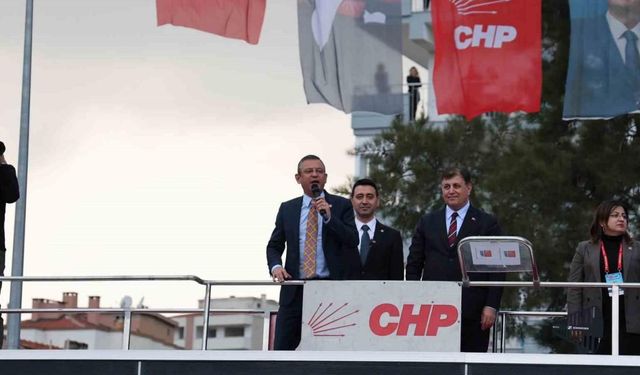 CHP Lideri Özel: "İzmir’de büyük bir dönüşümü hep beraber başlatıyoruz”