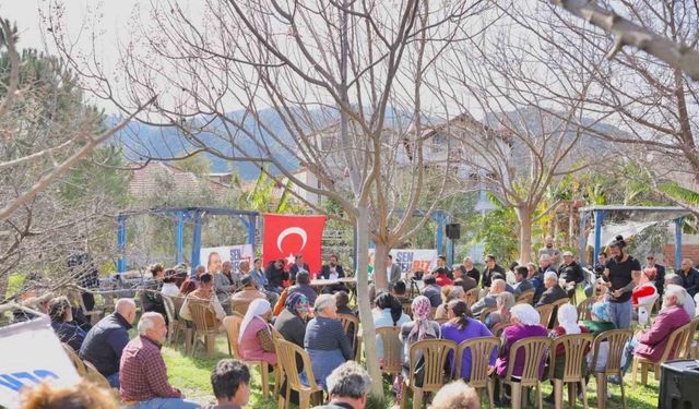 Cumhur İttifakı Marmaris Belediye Başkan Adayı Yazıcı, vatandaşlarla buluşmaya devam ediyor