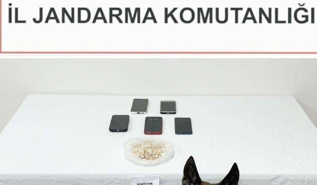 Denizli’de 350 gram uyuşturucu hammaddesi ele geçirildi