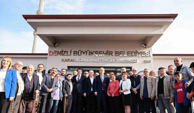 Denizli’nin 130’ncu ASM’si hizmete girdi