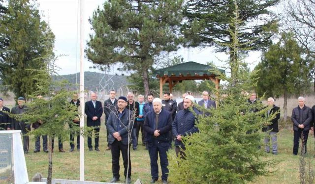 Domaniç’te şehit Mehmet Emre Çakar dualarla anıldı