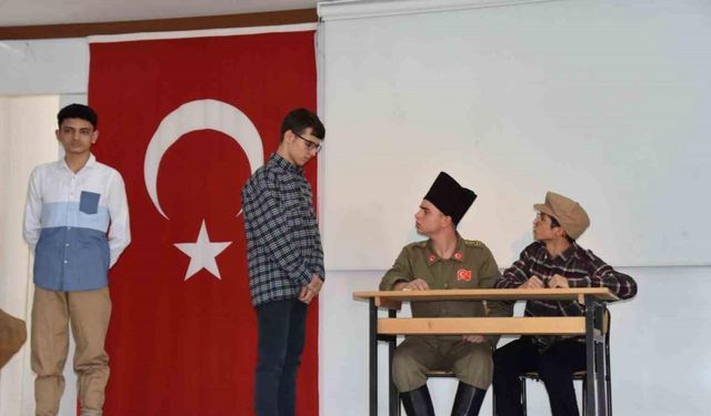 DOSTEK Koleji’nden Çanakkale Zaferi’nin 109’uncu yılına yakışır gösteri