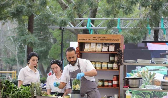 Efeler Gastronomi Festivali’nde lezzet şöleni yaşandı